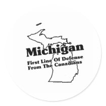 Michigan State Slogan stickers by republicofstates Michigan State Slogan stickers