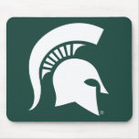 Michigan State University Spartan Helmet Logo Mouse Pad