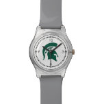 Michigan State University Spartan Helmet Wristwatch