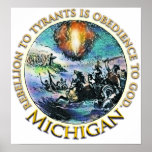 Michigan Tea Party Posters