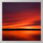 Michigan Upper Peninsula Sunrise Poster