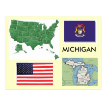 Michigan, USA Post Cards