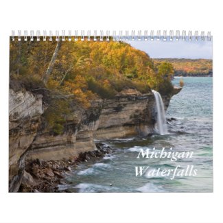 Michigan Waterfalls calendar