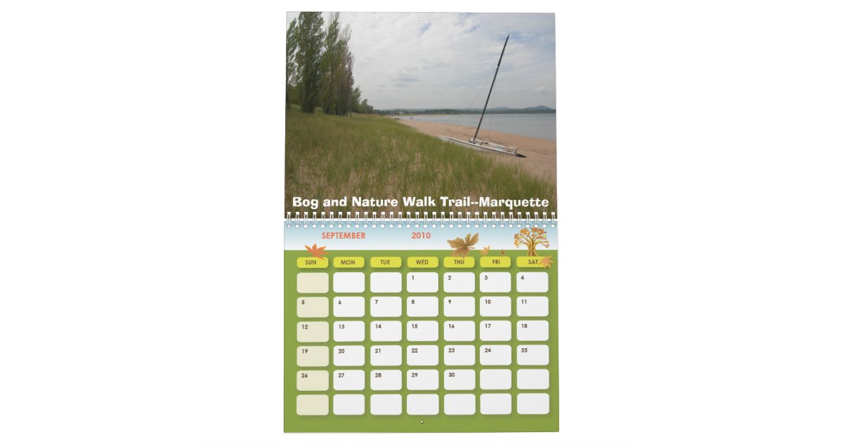 Michigan's Upper Peninsula.. Calendar Zazzle