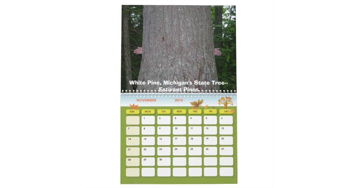 Michigan's Upper Peninsula.. Calendar Zazzle