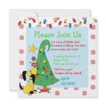 Mick and Henry Decorate the Tree invitations by candystore Mick and Henry Decorate the Tree invitations