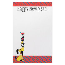 Mick and Henry in 2010 Custom Stationery
