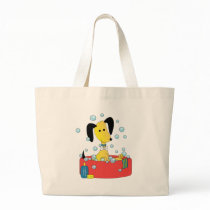 Mick and Henry Take a Bath Canvas Bag