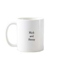 Mick and Henry Take a Bath mugs by candystore Mick and Henry Take a Bath mugs