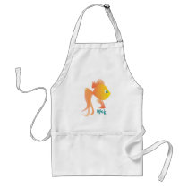 Mick the Goldfish aprons