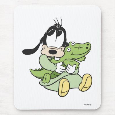 Mickey And Friends Baby Goofy mousepads
