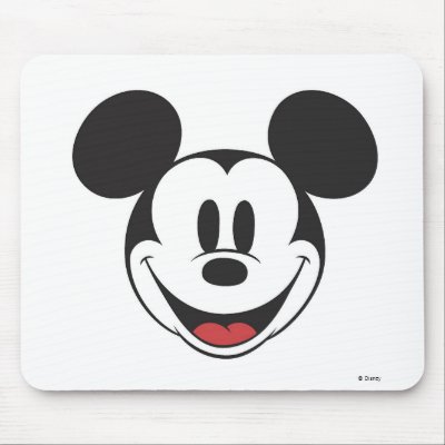 Mickey and Friends logo mousepads