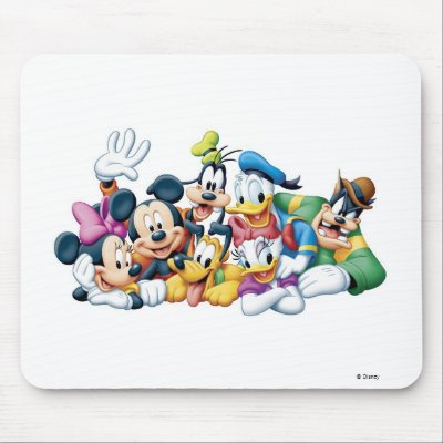 Mickey and Friends mousepads