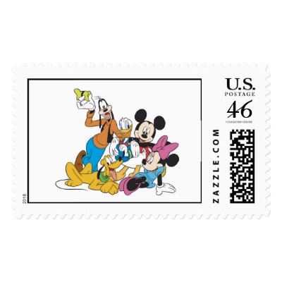 Mickey and Friends postage
