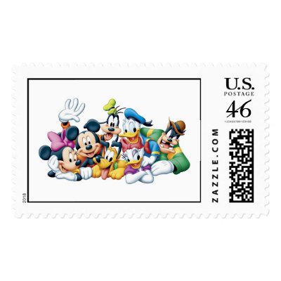Mickey and Friends postage