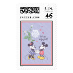 Mickey and Minnie Engagement stamp