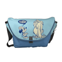 Mickey and Yeti - Aaargh! Messenger Bags at Zazzle