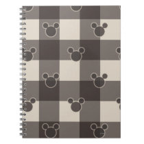 Mickey Brown Plaid Pattern