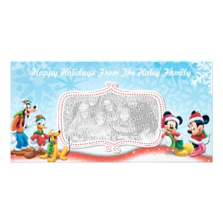 Mickey & Friends Holiday Photo Card