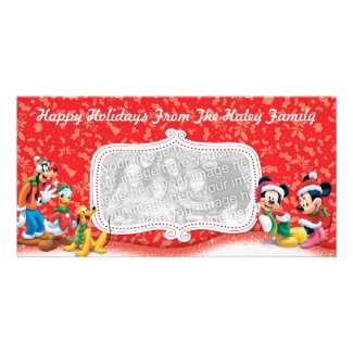 Mickey & Friends Holiday Photo Card