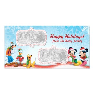 Mickey & Friends Holiday Photo Card