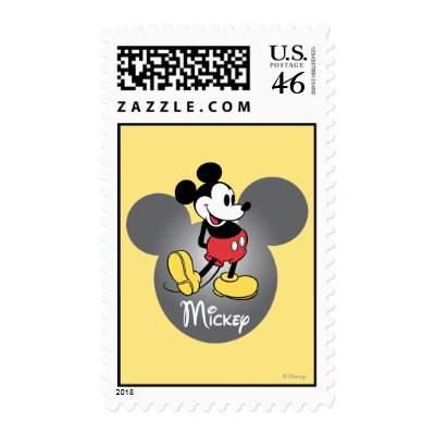 Mickey Mouse 12 stamps