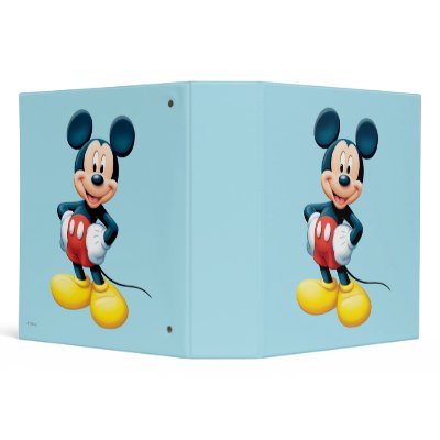 Mickey Mouse 6 binders