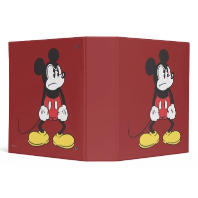 Mickey Mouse Angry binders