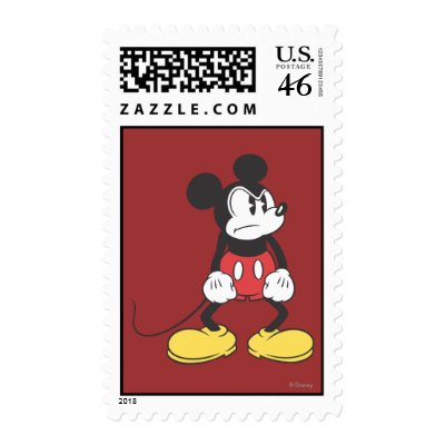 Mickey Mouse Angry stamps
