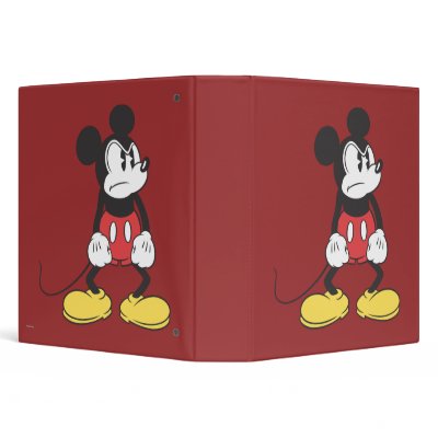 Mickey Mouse Angry binders