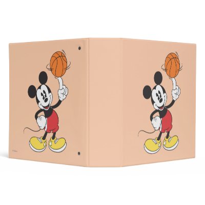 Mickey Mouse Basketball Player 1 binders