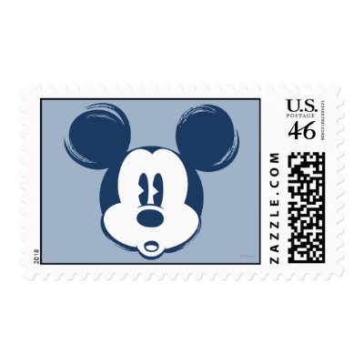 Mickey Mouse Blue stamps