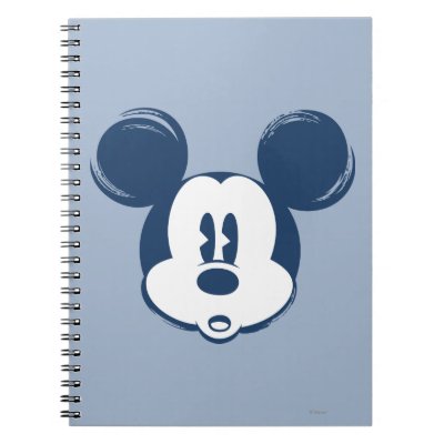 Mickey Mouse Blue notebooks