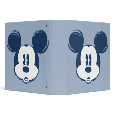 Mickey Mouse Blue binders
