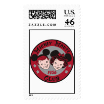 Mickey Mouse Club 1956 logo Stamps