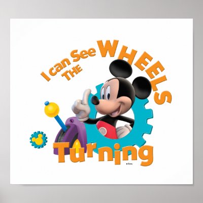 Mickey Mouse Club House Mickey  Logo posters