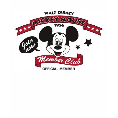Mickey Mouse Club Logo (1956) t-shirts