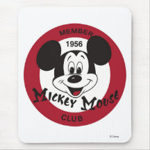 Mickey Mouse Club logo Mouse Pads