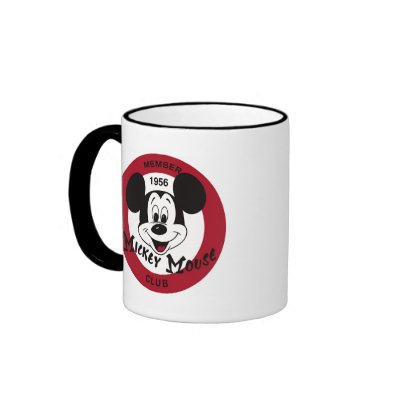 Mickey Mouse Club logo mugs