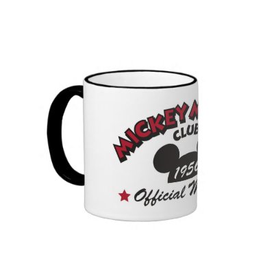 Mickey Mouse Club Member Logo (1956) mugs