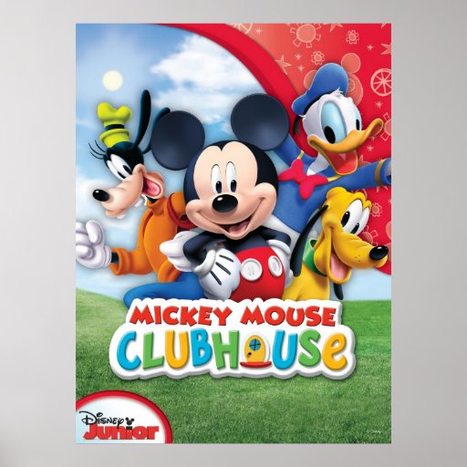 Mickey Mouse Clubhouse Poster from Zazzle.com