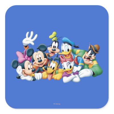 Mickey Mouse & Friends 5 stickers