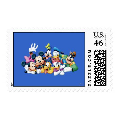 Mickey Mouse & Friends 5 stamps