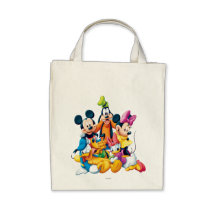 Mickey Mouse & Friends 6 Tote Bags