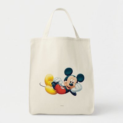 Mickey Mouse Laying Down bags