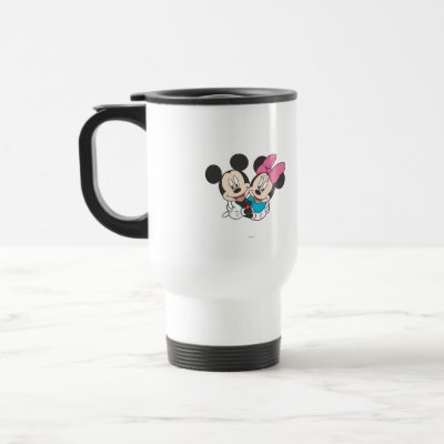 Mickey Mouse & Minnie  Hugging mugs