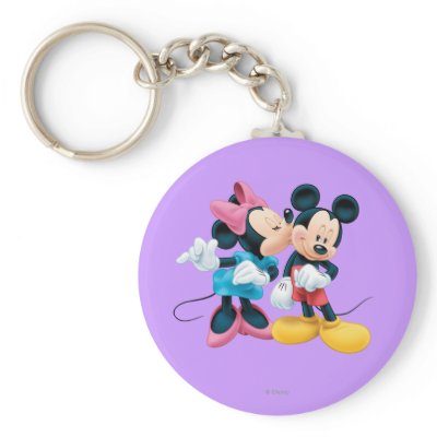 Mickey Mouse & Minnie keychains