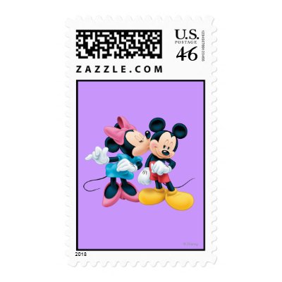 Mickey Mouse & Minnie stamps