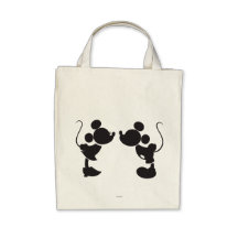 Mickey Mouse & Minnie  Silhouette Bag
