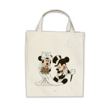 Mickey Mouse & Minnie Wedding Bag